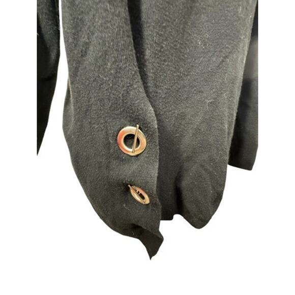 "JANE & JOHN" Women's Sweater SZ M Turkey Boutique Asymmetrical Hem Quiet Luxury - Picture 3 of 10